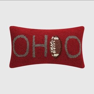 Ohio State Accent Pillow nwt